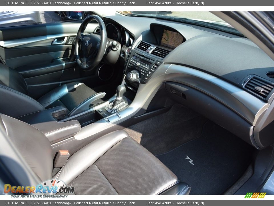 2011 Acura TL 3.7 SH-AWD Technology Polished Metal Metallic / Ebony Black Photo #28