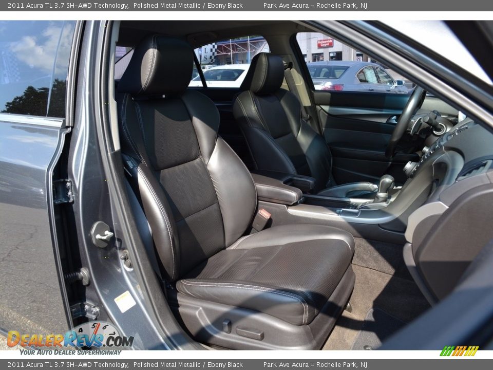 2011 Acura TL 3.7 SH-AWD Technology Polished Metal Metallic / Ebony Black Photo #30