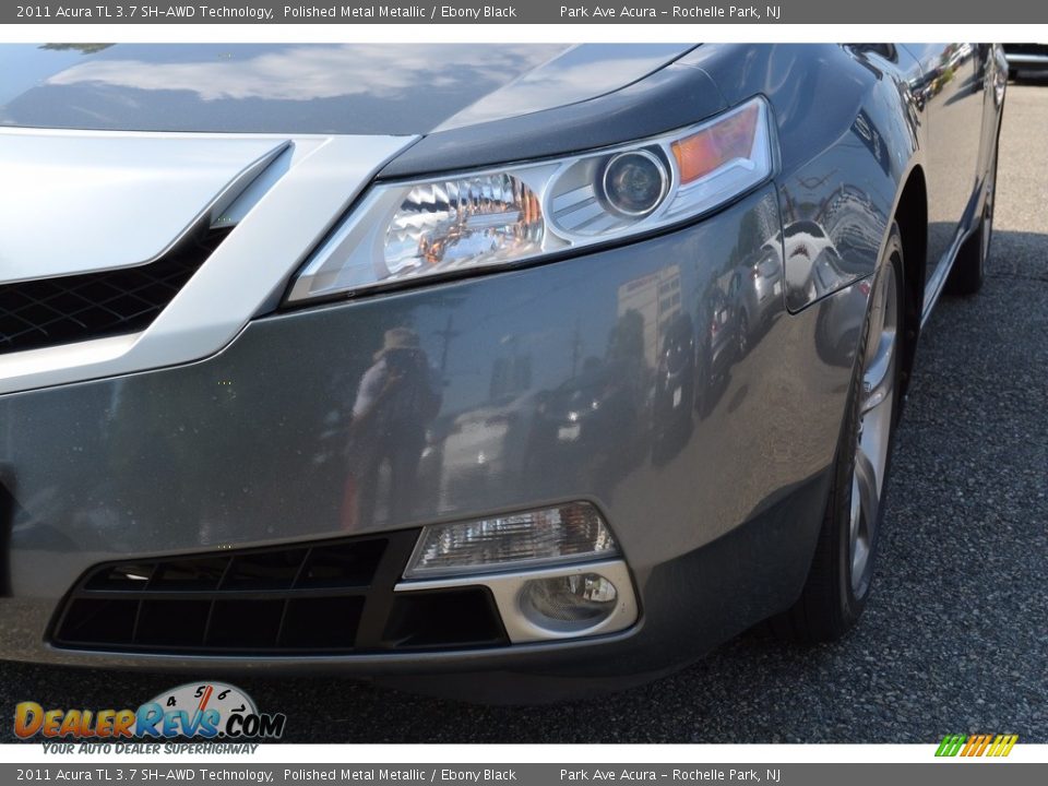 2011 Acura TL 3.7 SH-AWD Technology Polished Metal Metallic / Ebony Black Photo #32