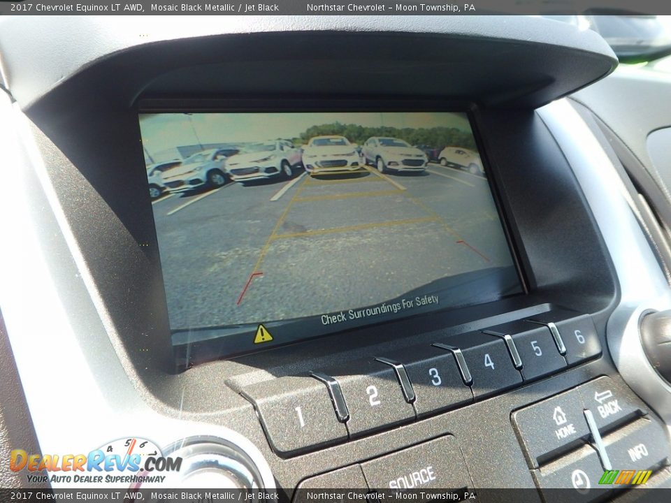 2017 Chevrolet Equinox LT AWD Mosaic Black Metallic / Jet Black Photo #20