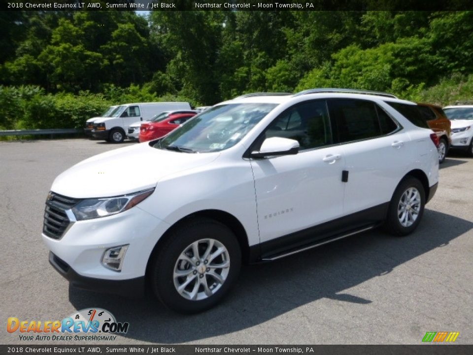 2018 Chevrolet Equinox LT AWD Summit White / Jet Black Photo #1