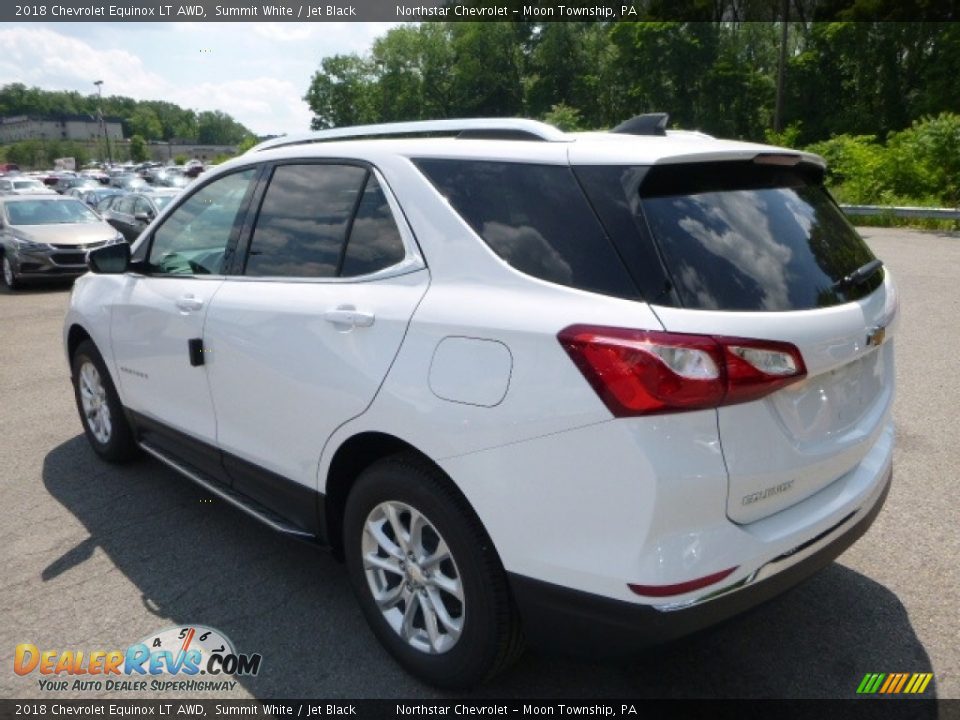 2018 Chevrolet Equinox LT AWD Summit White / Jet Black Photo #3