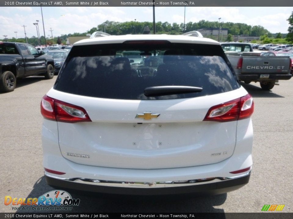 2018 Chevrolet Equinox LT AWD Summit White / Jet Black Photo #4