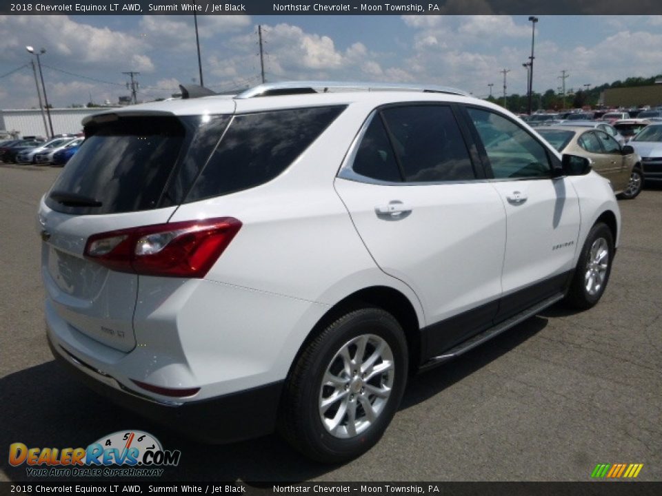 2018 Chevrolet Equinox LT AWD Summit White / Jet Black Photo #5