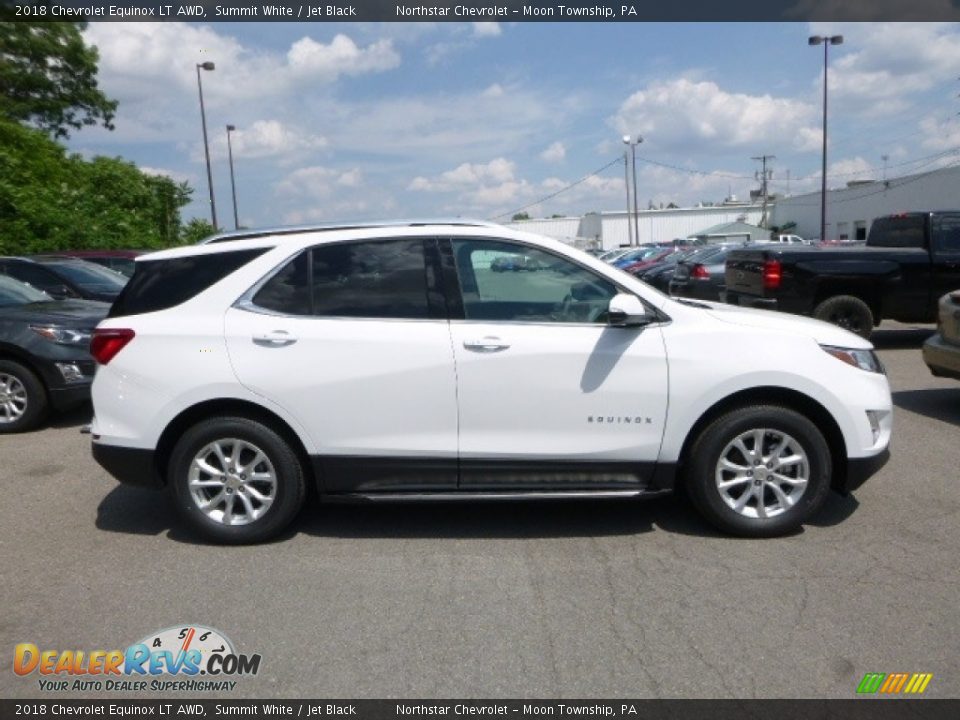 2018 Chevrolet Equinox LT AWD Summit White / Jet Black Photo #6