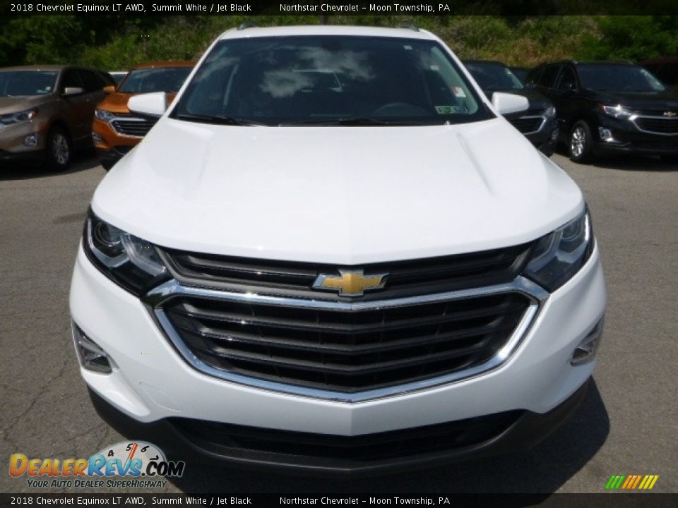 2018 Chevrolet Equinox LT AWD Summit White / Jet Black Photo #8