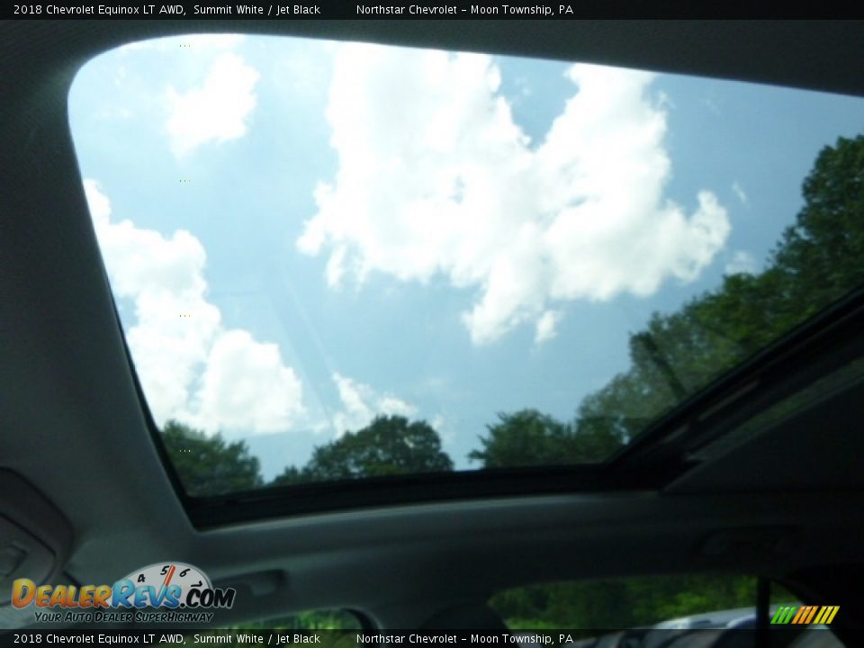 2018 Chevrolet Equinox LT AWD Summit White / Jet Black Photo #18