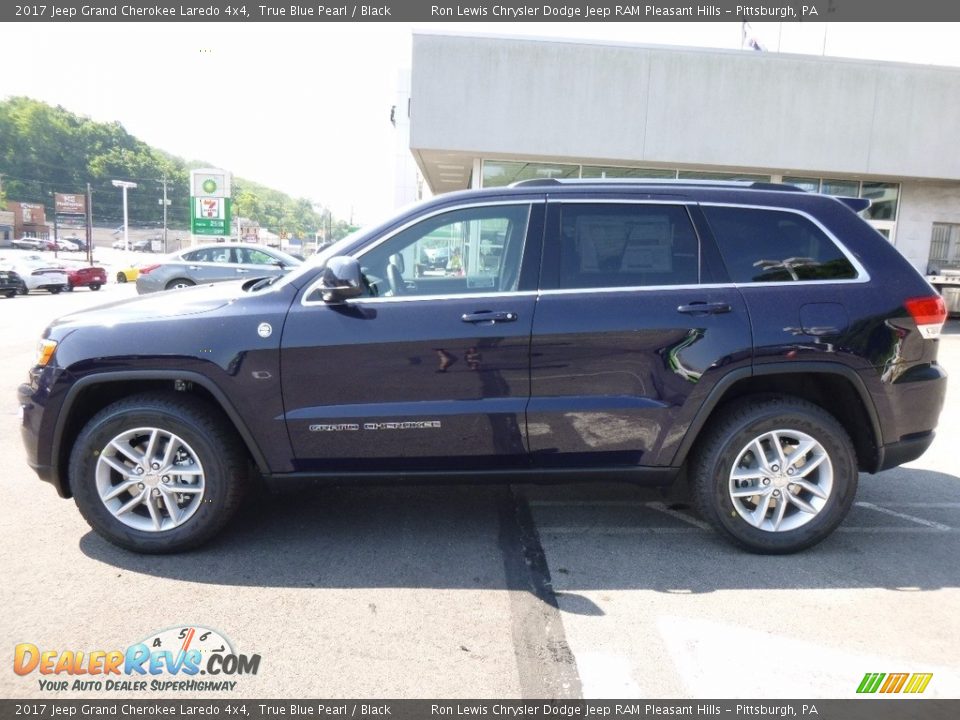 2017 Jeep Grand Cherokee Laredo 4x4 True Blue Pearl / Black Photo #2