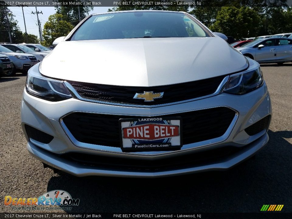 2017 Chevrolet Cruze LT Silver Ice Metallic / Jet Black Photo #2