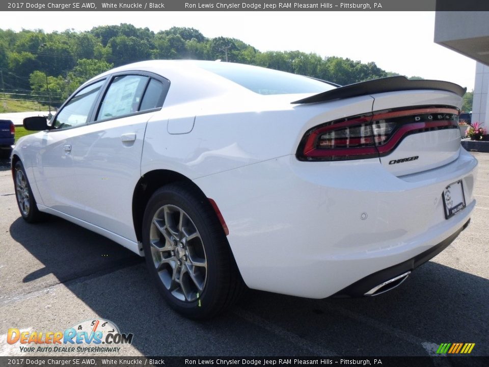 2017 Dodge Charger SE AWD White Knuckle / Black Photo #3