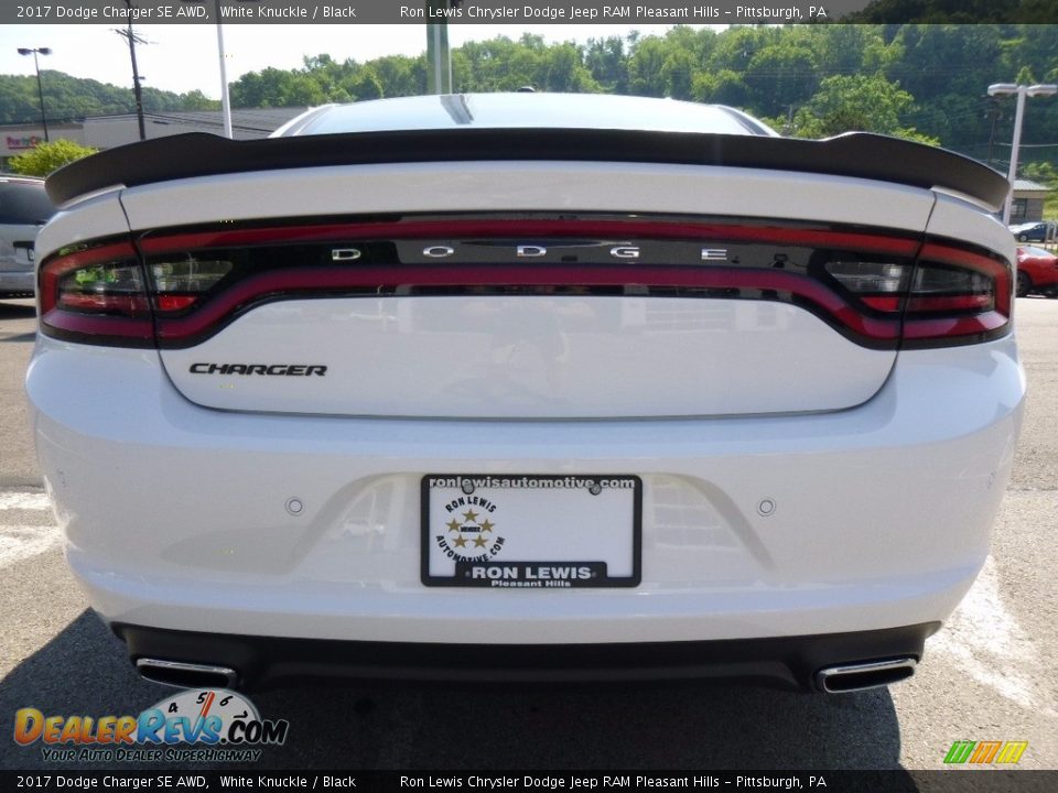 2017 Dodge Charger SE AWD White Knuckle / Black Photo #4