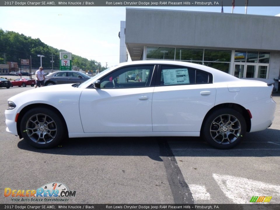 2017 Dodge Charger SE AWD White Knuckle / Black Photo #2