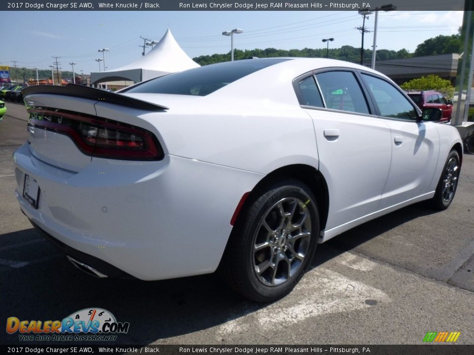 2017 Dodge Charger SE AWD White Knuckle / Black Photo #4