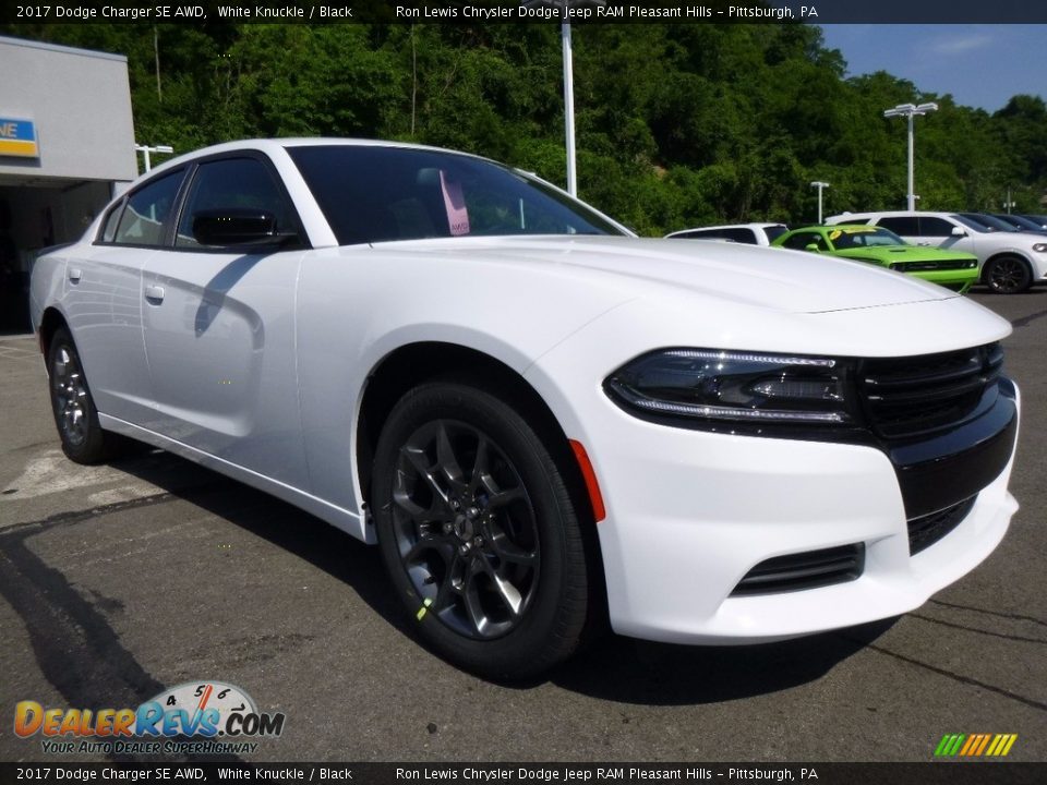2017 Dodge Charger SE AWD White Knuckle / Black Photo #6