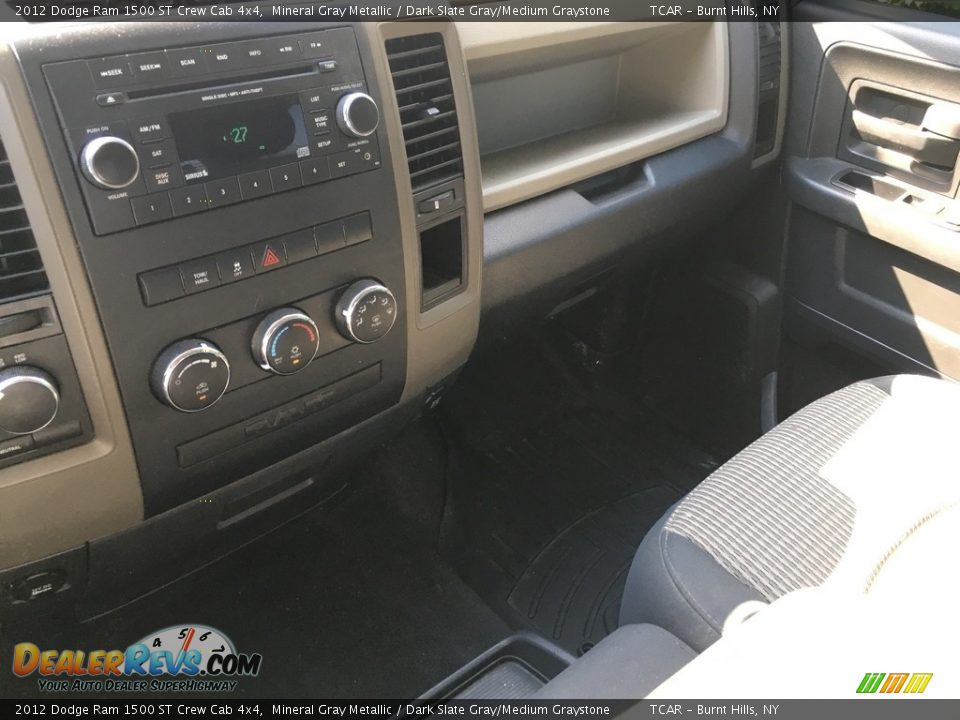 2012 Dodge Ram 1500 ST Crew Cab 4x4 Mineral Gray Metallic / Dark Slate Gray/Medium Graystone Photo #10