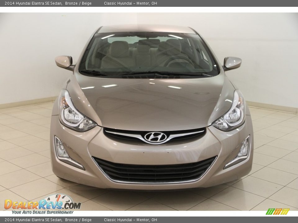 2014 Hyundai Elantra SE Sedan Bronze / Beige Photo #2