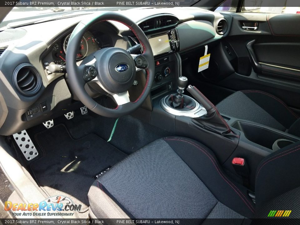 Black Interior - 2017 Subaru BRZ Premium Photo #6