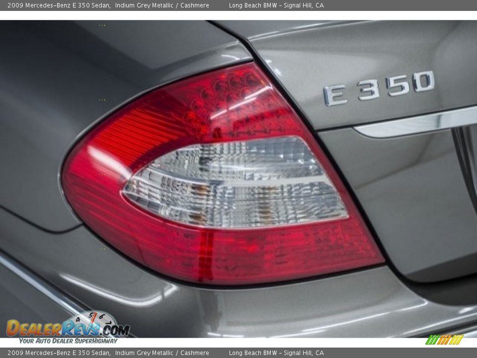 2009 Mercedes-Benz E 350 Sedan Indium Grey Metallic / Cashmere Photo #7