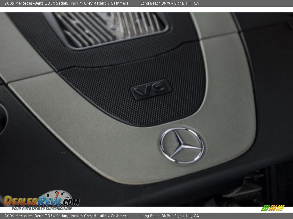 2009 Mercedes-Benz E 350 Sedan Indium Grey Metallic / Cashmere Photo #24