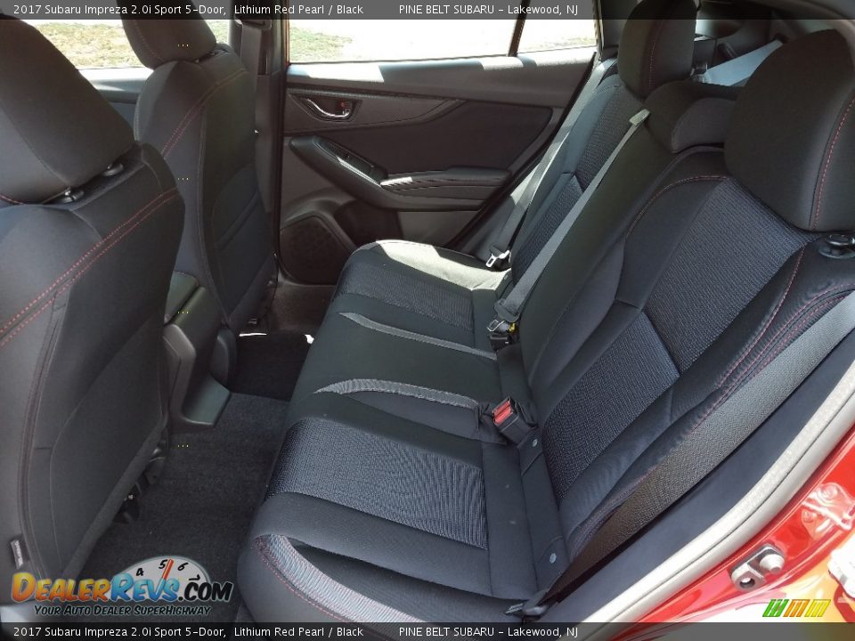 2017 Subaru Impreza 2.0i Sport 5-Door Lithium Red Pearl / Black Photo #6