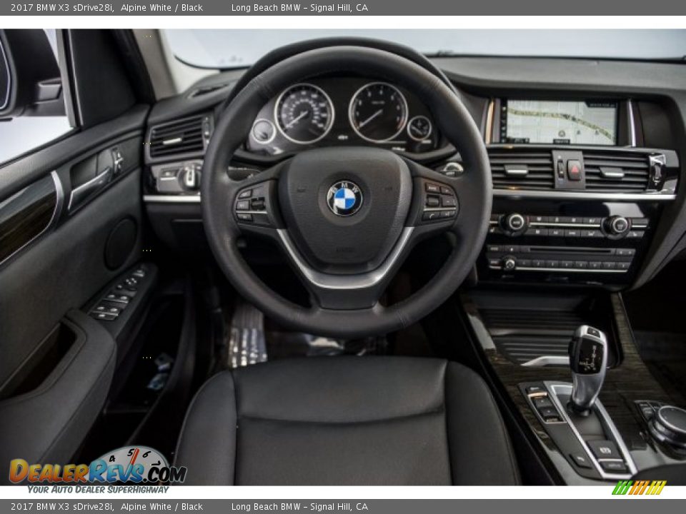 2017 BMW X3 sDrive28i Alpine White / Black Photo #4