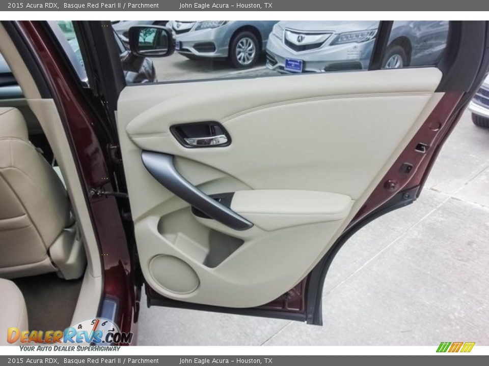 2015 Acura RDX Basque Red Pearl II / Parchment Photo #22