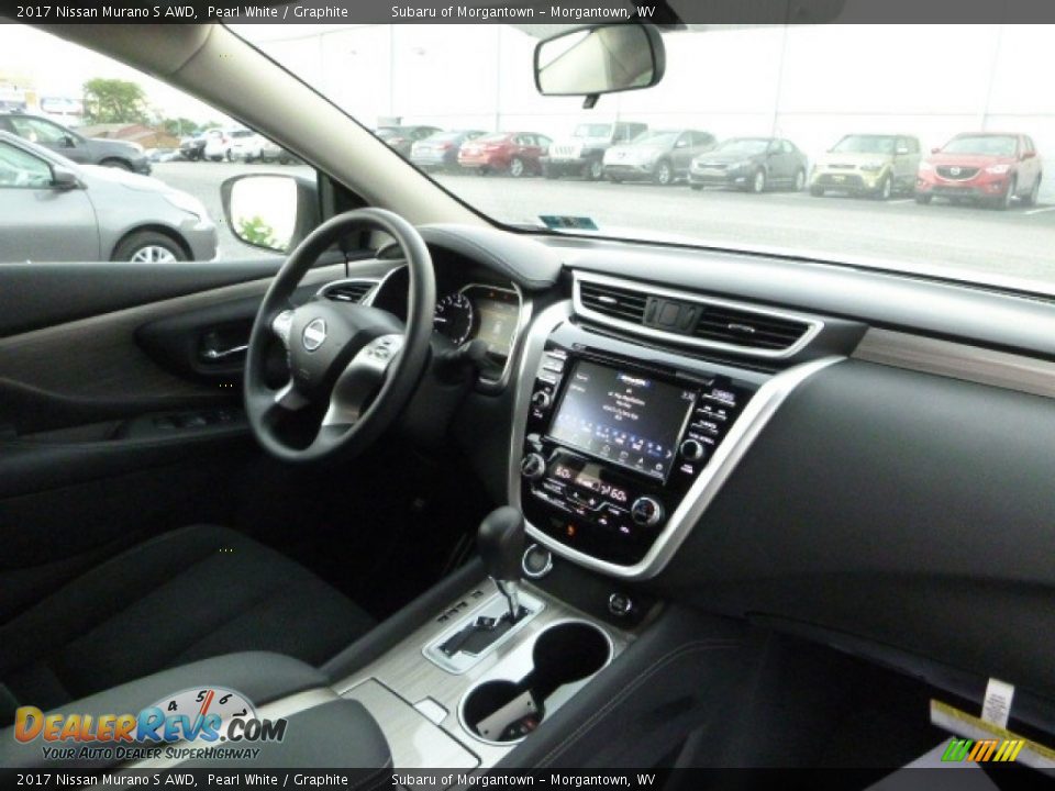 2017 Nissan Murano S AWD Pearl White / Graphite Photo #11