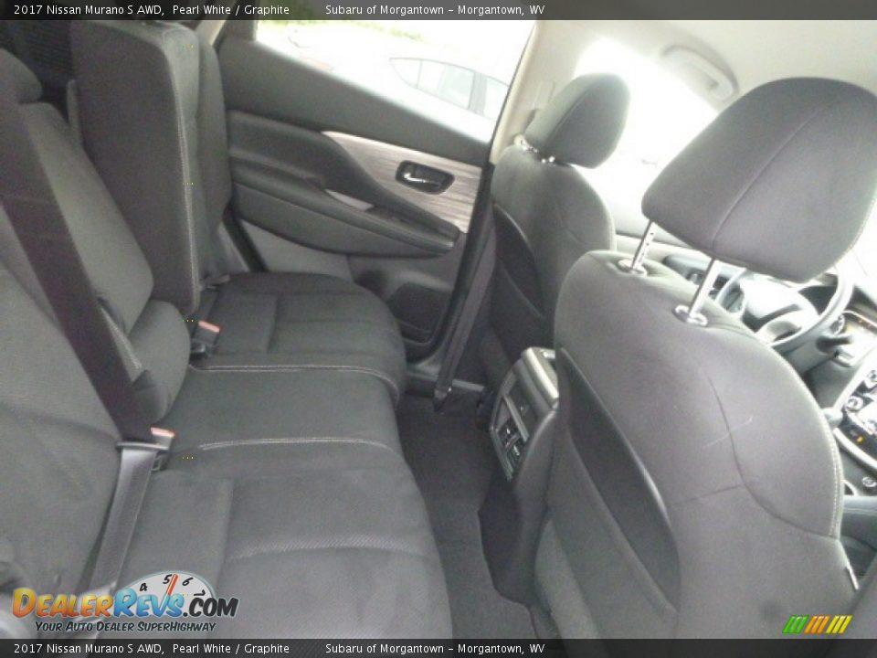 2017 Nissan Murano S AWD Pearl White / Graphite Photo #12