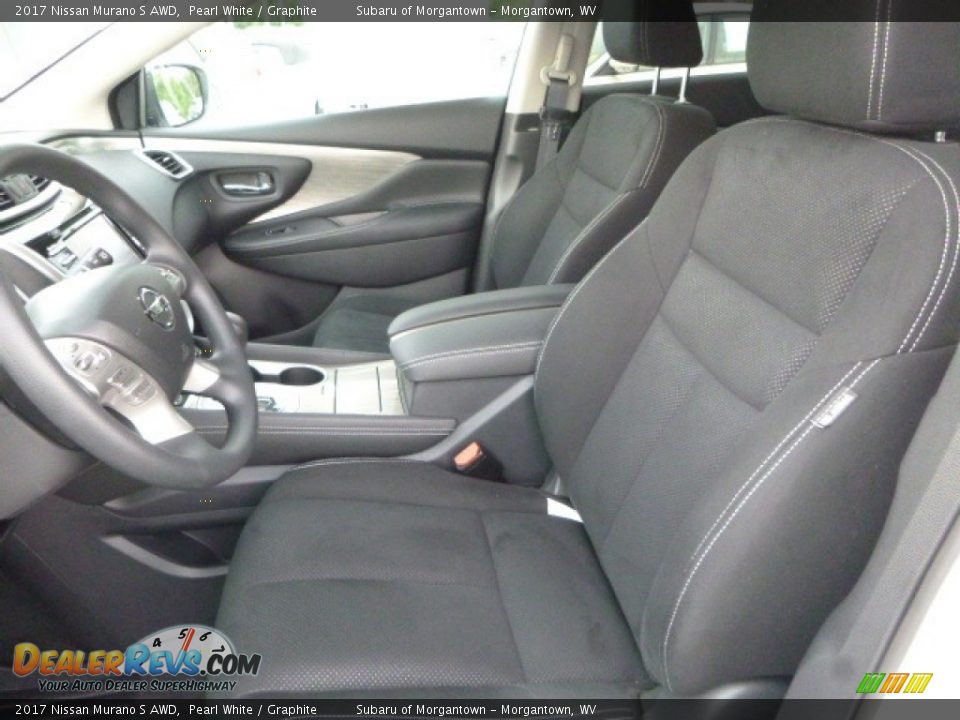 2017 Nissan Murano S AWD Pearl White / Graphite Photo #13