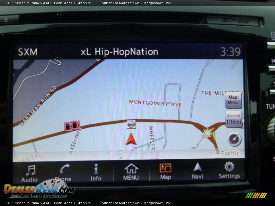 2017 Nissan Murano S AWD Pearl White / Graphite Photo #17