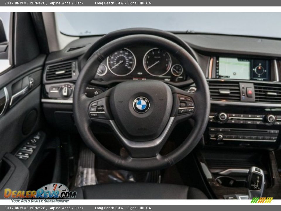 2017 BMW X3 xDrive28i Alpine White / Black Photo #18
