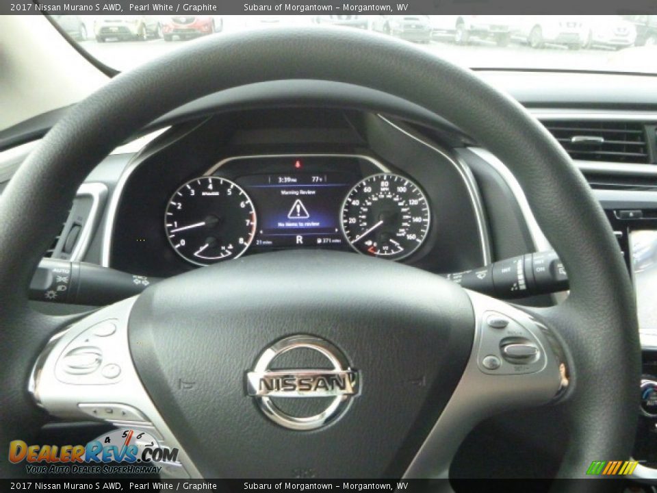 2017 Nissan Murano S AWD Pearl White / Graphite Photo #19