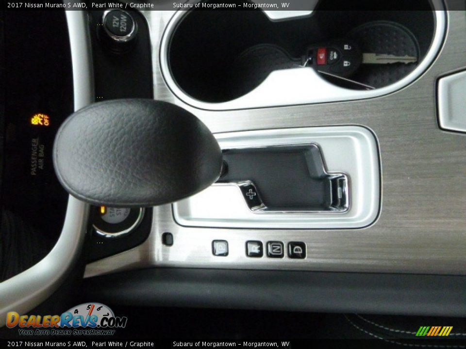 2017 Nissan Murano S AWD Pearl White / Graphite Photo #20