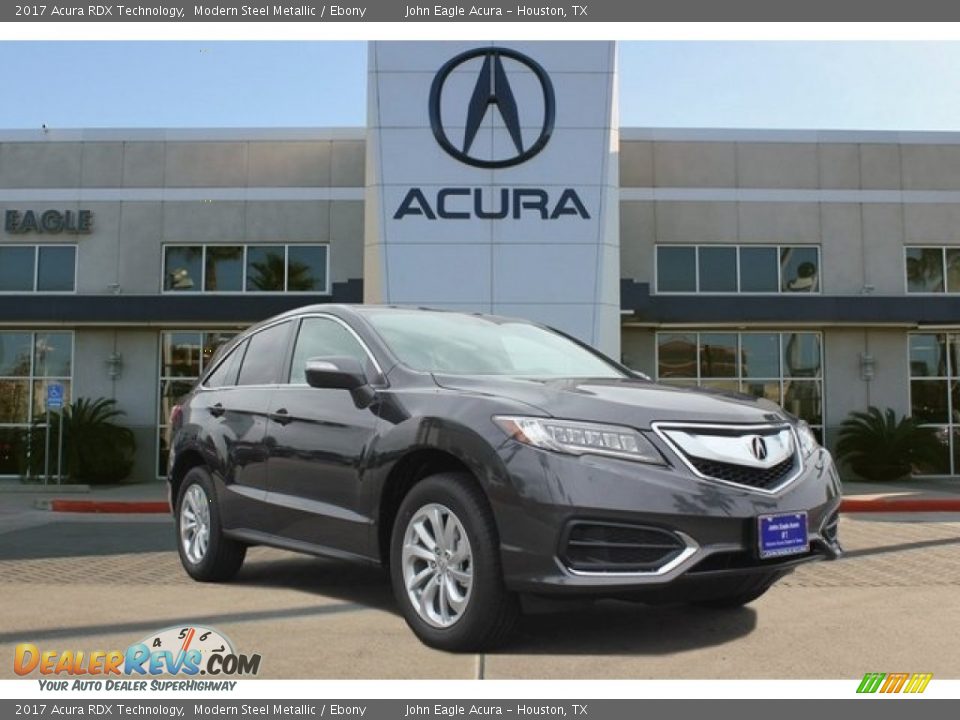 2017 Acura RDX Technology Modern Steel Metallic / Ebony Photo #1