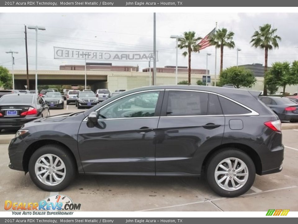 2017 Acura RDX Technology Modern Steel Metallic / Ebony Photo #4