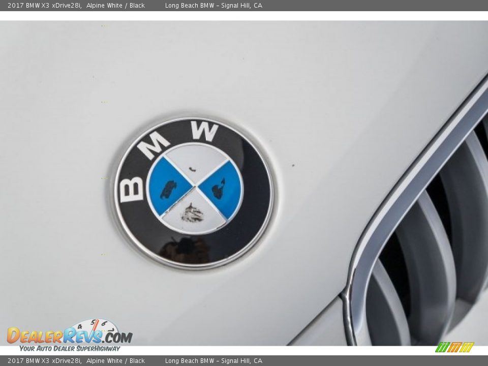 2017 BMW X3 xDrive28i Alpine White / Black Photo #31