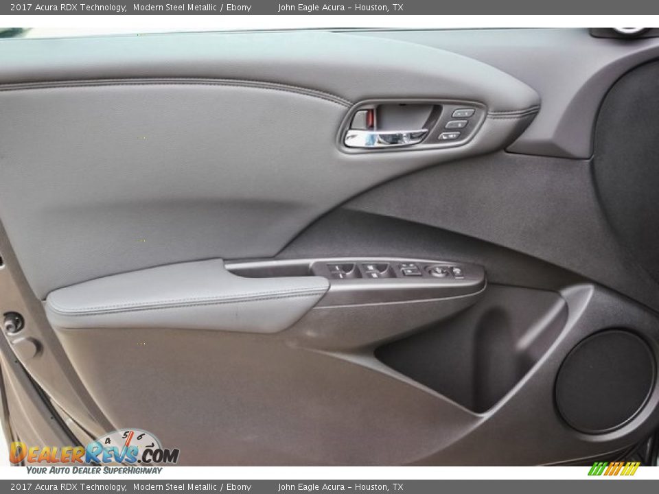 2017 Acura RDX Technology Modern Steel Metallic / Ebony Photo #10