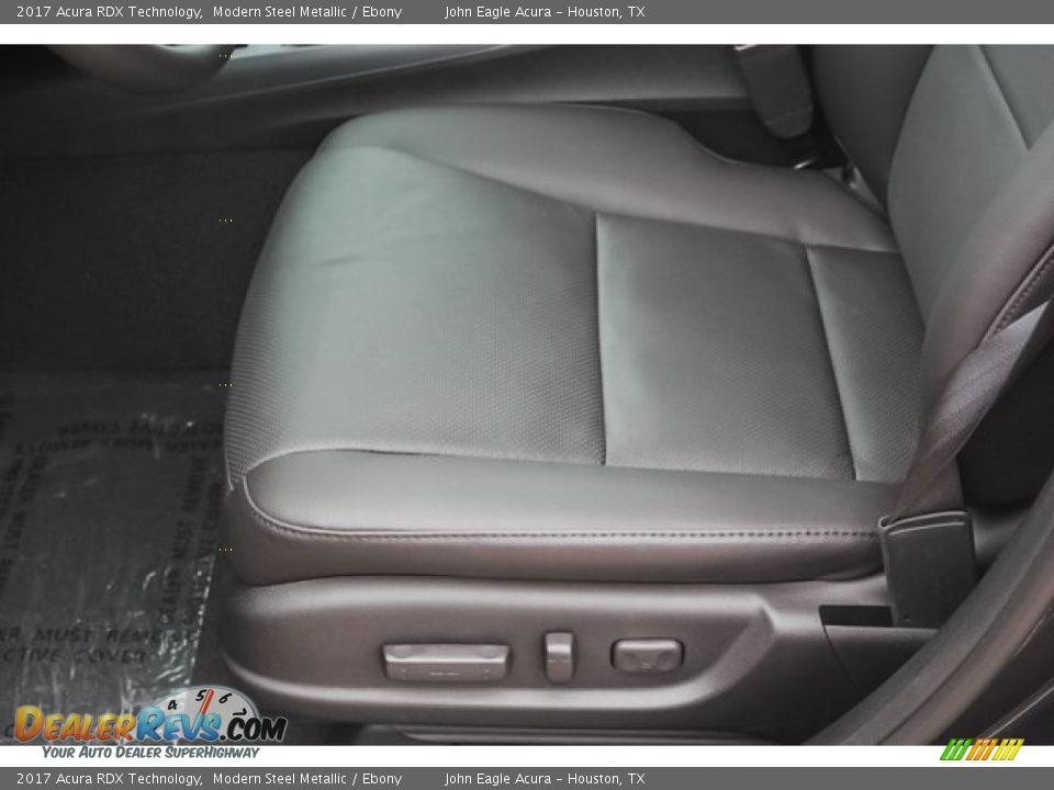 2017 Acura RDX Technology Modern Steel Metallic / Ebony Photo #11