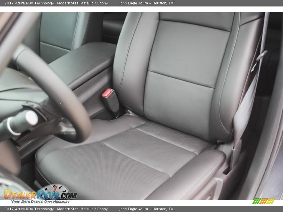 2017 Acura RDX Technology Modern Steel Metallic / Ebony Photo #12