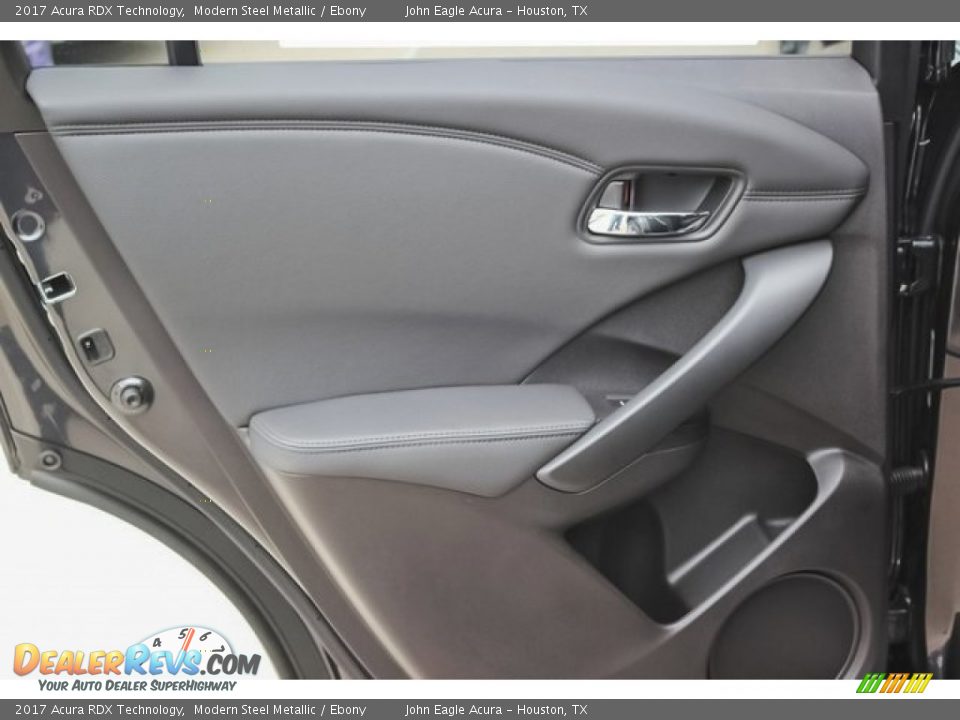 2017 Acura RDX Technology Modern Steel Metallic / Ebony Photo #13