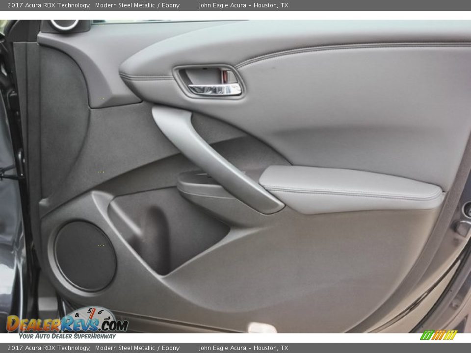 2017 Acura RDX Technology Modern Steel Metallic / Ebony Photo #22