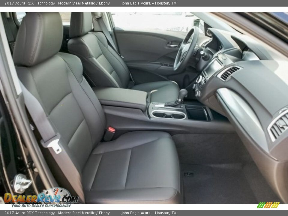 2017 Acura RDX Technology Modern Steel Metallic / Ebony Photo #23