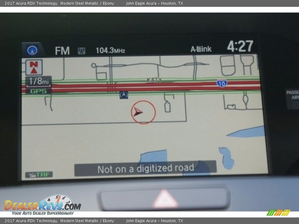 2017 Acura RDX Technology Modern Steel Metallic / Ebony Photo #31