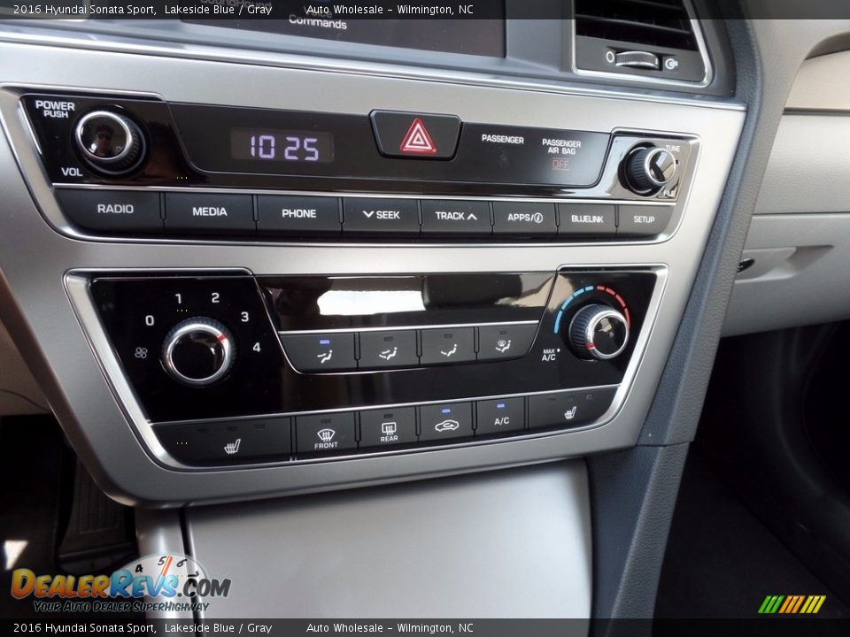 2016 Hyundai Sonata Sport Lakeside Blue / Gray Photo #19