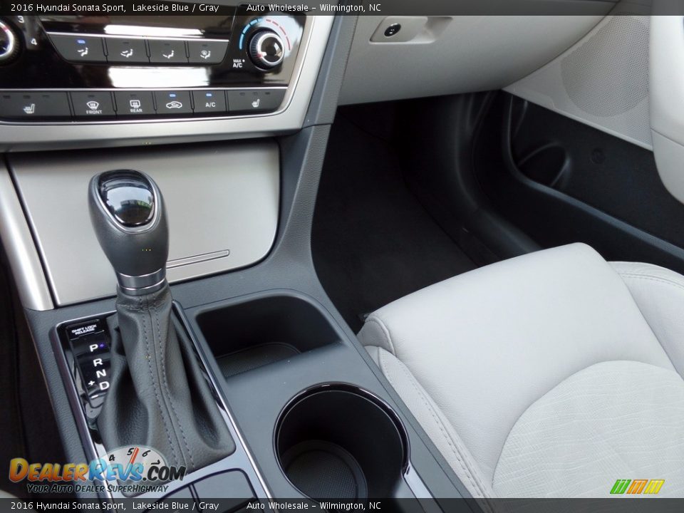 2016 Hyundai Sonata Sport Lakeside Blue / Gray Photo #20
