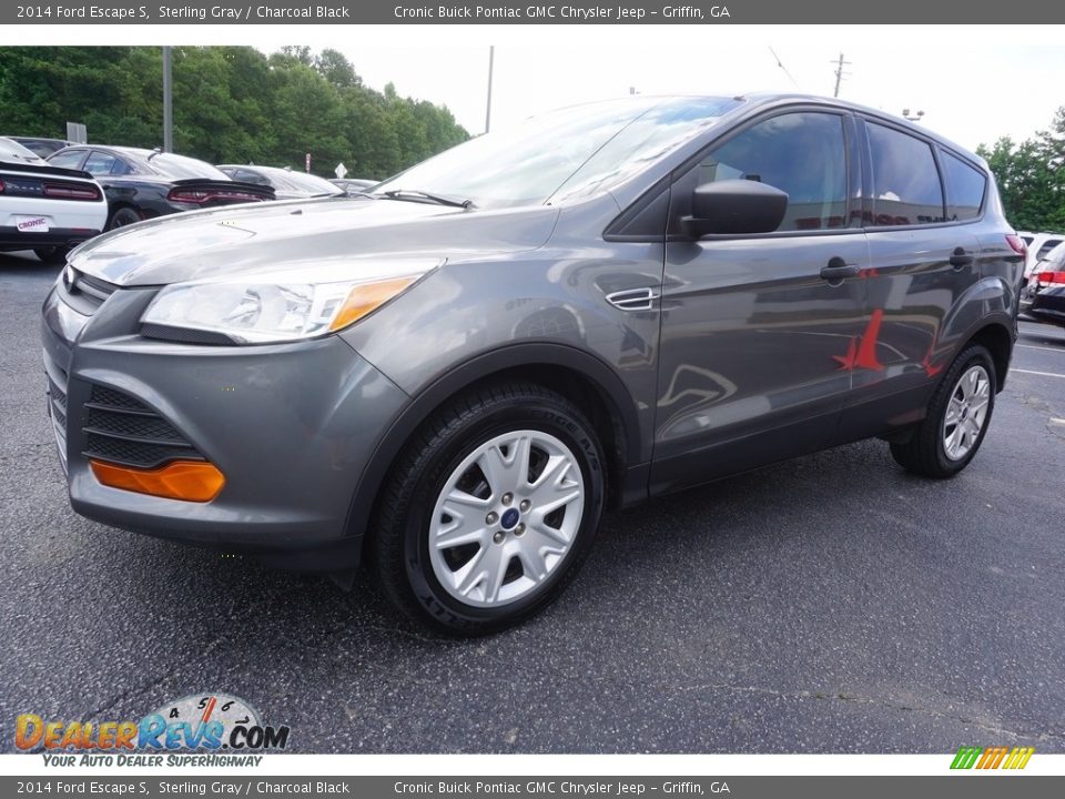 2014 Ford Escape S Sterling Gray / Charcoal Black Photo #3