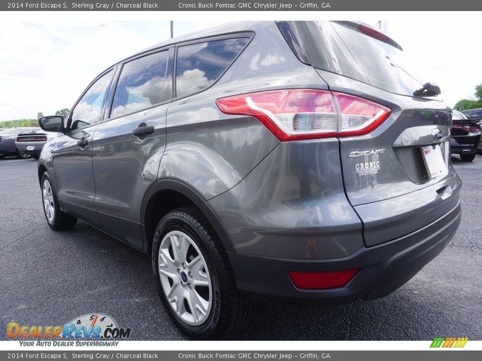 2014 Ford Escape S Sterling Gray / Charcoal Black Photo #5