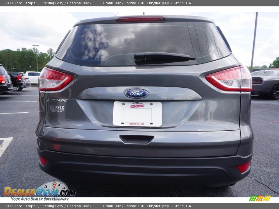 2014 Ford Escape S Sterling Gray / Charcoal Black Photo #6