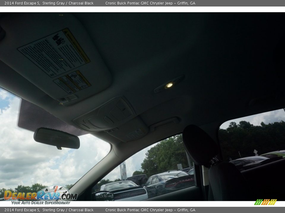 2014 Ford Escape S Sterling Gray / Charcoal Black Photo #11