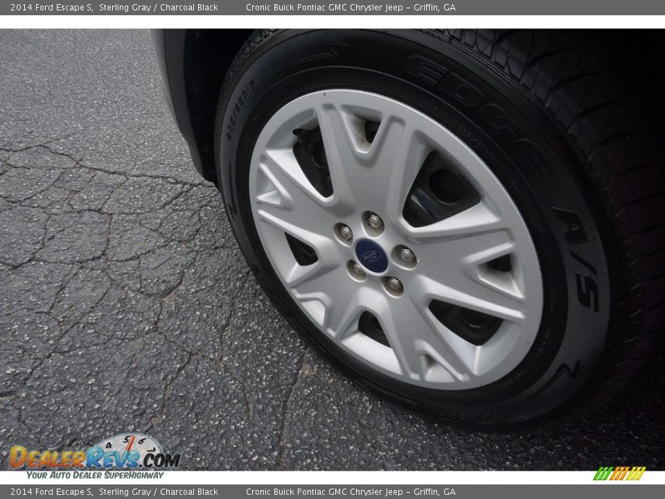 2014 Ford Escape S Sterling Gray / Charcoal Black Photo #13